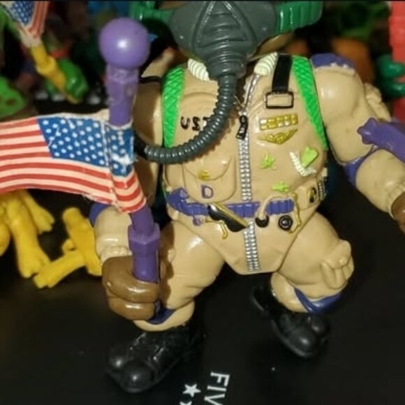 Military Mutant TMNT Beret Pilot Midshipman Lieutenant Complete File Card Lot 4 - Picture 2 of 9